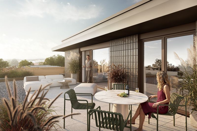 Exklusives 3-Zi-Penthouse mit großer Dachterrasse und Weitblick